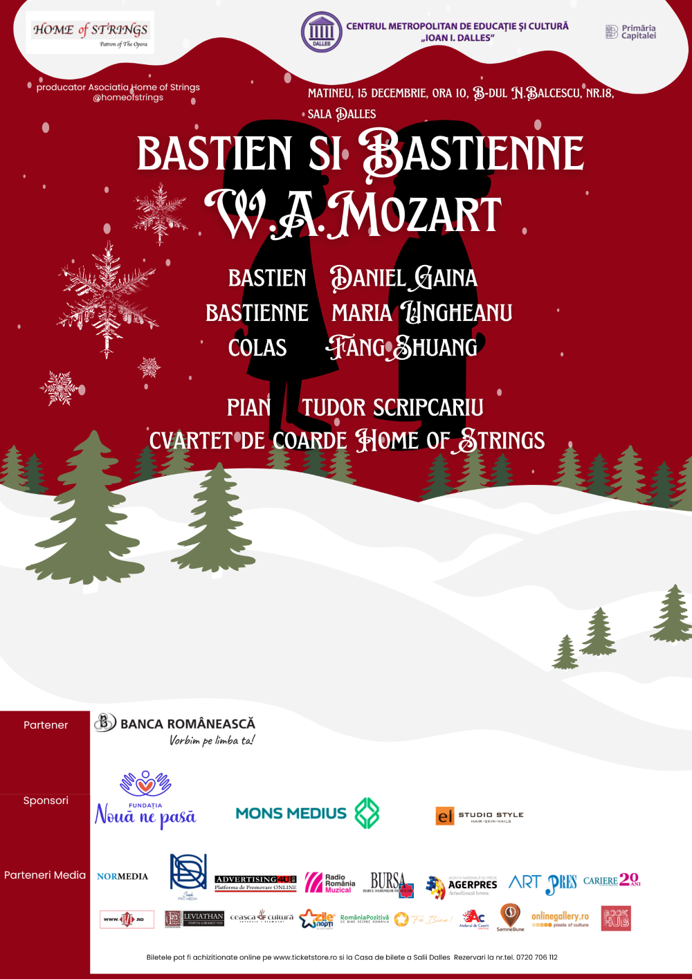 Bastien și Bastienne, la Home of Strings