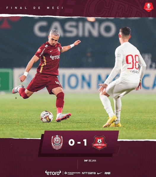 CFR Cluj-FC Hermannstadt. Surpriza a venit în ultimul minut (90+5)