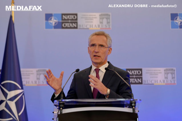 Stoltenberg condamnă noile atacuri ale Rusiei. Şeful NATO avertizează că Putin se pregăteşte de un război lung