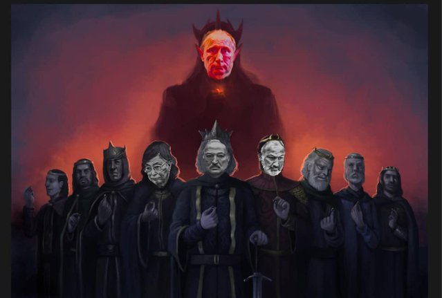 Putin, comparat cu Sauron din „Stăpânul Inelelor”. Preşedintele Rusiei le-a oferit liderilor CSI „inelele puterii”. Explicaţia Kremlinului