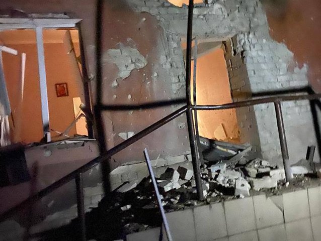 Maternitatea unui spital din Herson a fost bombardată de ruşi