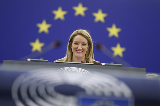 Imaginea articolului Roberta Metsola, discurs în Plenul Parlamentului: România va adera la Schengen