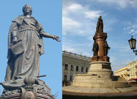 Imaginea articolului Statuia Ecaterinei cea Mare a fost îndepărtată din Odesa