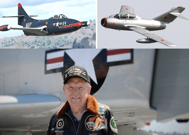 În 1952, un pilot american a doborât patru avioane sovietice în 35 minute. Bătălia aeriană dintre SUA şi URSS a fost ţinută secret de teama izbucnirii celui de-al Treilea Război Mondial