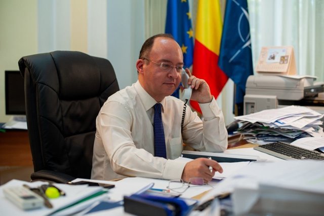 Aurescu, discuţie telefonică cu omologul suedez despre aderarea României la Schengen