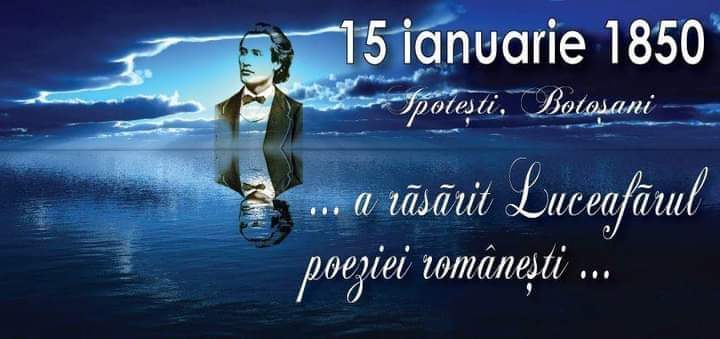 15 Ianuarie-Ziua geniului Mihai Eminescu 