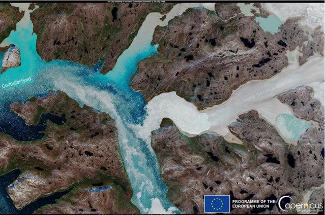 Groenlanda se confruntă cu cea mai ridicată temperatură din ultimii 1.000 de ani