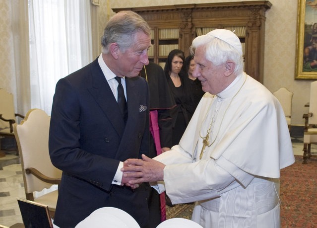 Charles al III-lea laudă eforturile fostului Papă Benedict de a-i apropia pe catolici şi anglicani