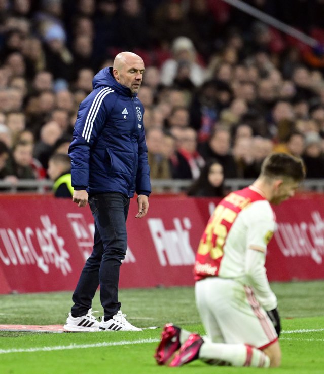 Campioana Olandei la fotbal şi-a demis antrenorul. Ajax nu a mai câştigat un meci din octombrie
