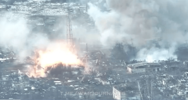 Puterea distructivă a bombelor termobarice ruseşti: explozia face ravagii