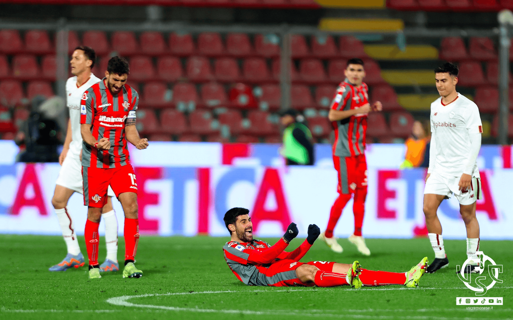 Surpriză în campionatul italian: Echipa lui Chiricheș se impune cu 2-1 în fața lui AS Roma