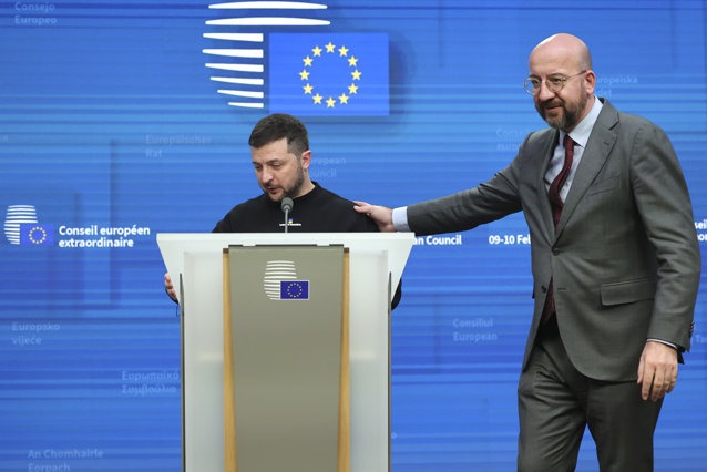 Charles Michel afirmă că UE trebuie să protejeze pacea, vrea continuarea asistenţei militare pentru Ucraina