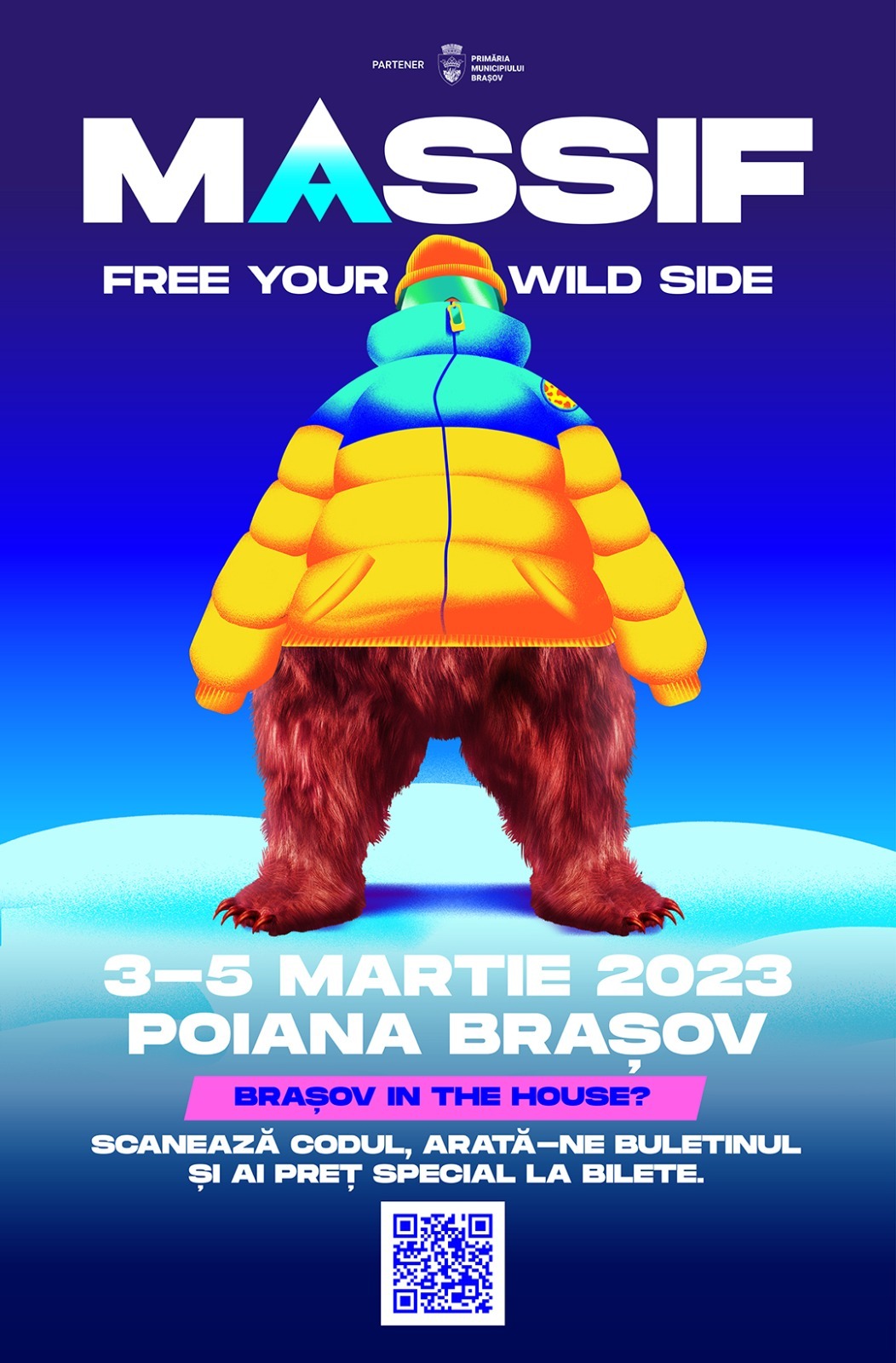 Prețuri speciale pentru brașoveni la MASSIF 2023 cu ,,BrassoViza” Prețuri speciale pentru brașoveni la MASSIF 2023 cu ,,BrassoViza”