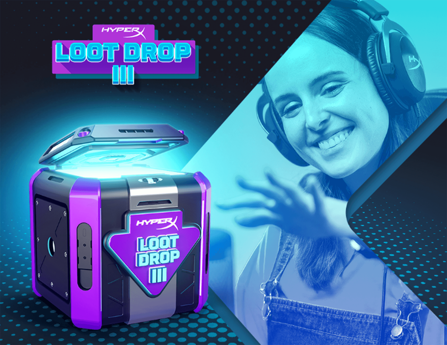 HyperX anunță Loot Drop III, eveniment pentru comunitate și fani