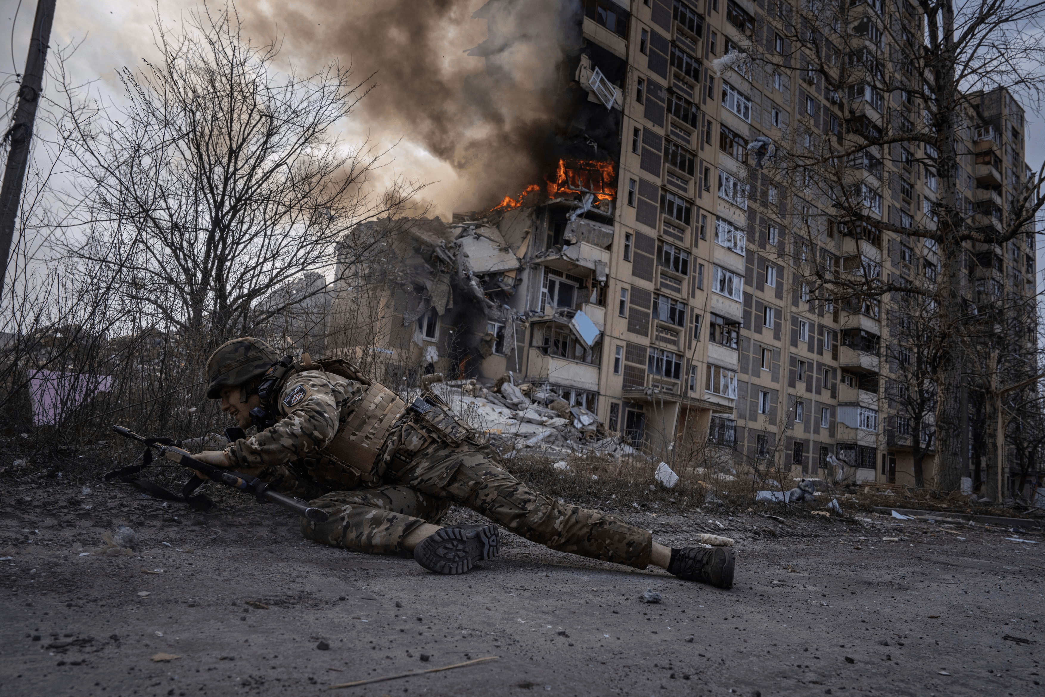 Orașul Avdiivka riscă să devină al doilea Bahmut, avertizează oficialii ucraineni