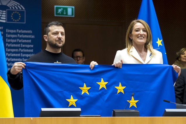 Roberta Metsola spune că Ucraina ar putea începe negocierile de aderare la UE în acest an