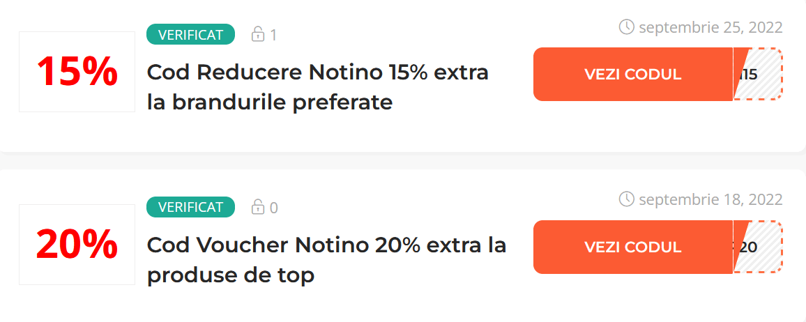 Cum mă poate ajuta un cod de reducere pentru site-ul Notino?