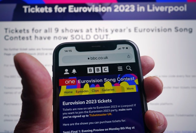 Biletele pentru finala Eurovision Song Contest s-au epuizat în 36 de minute