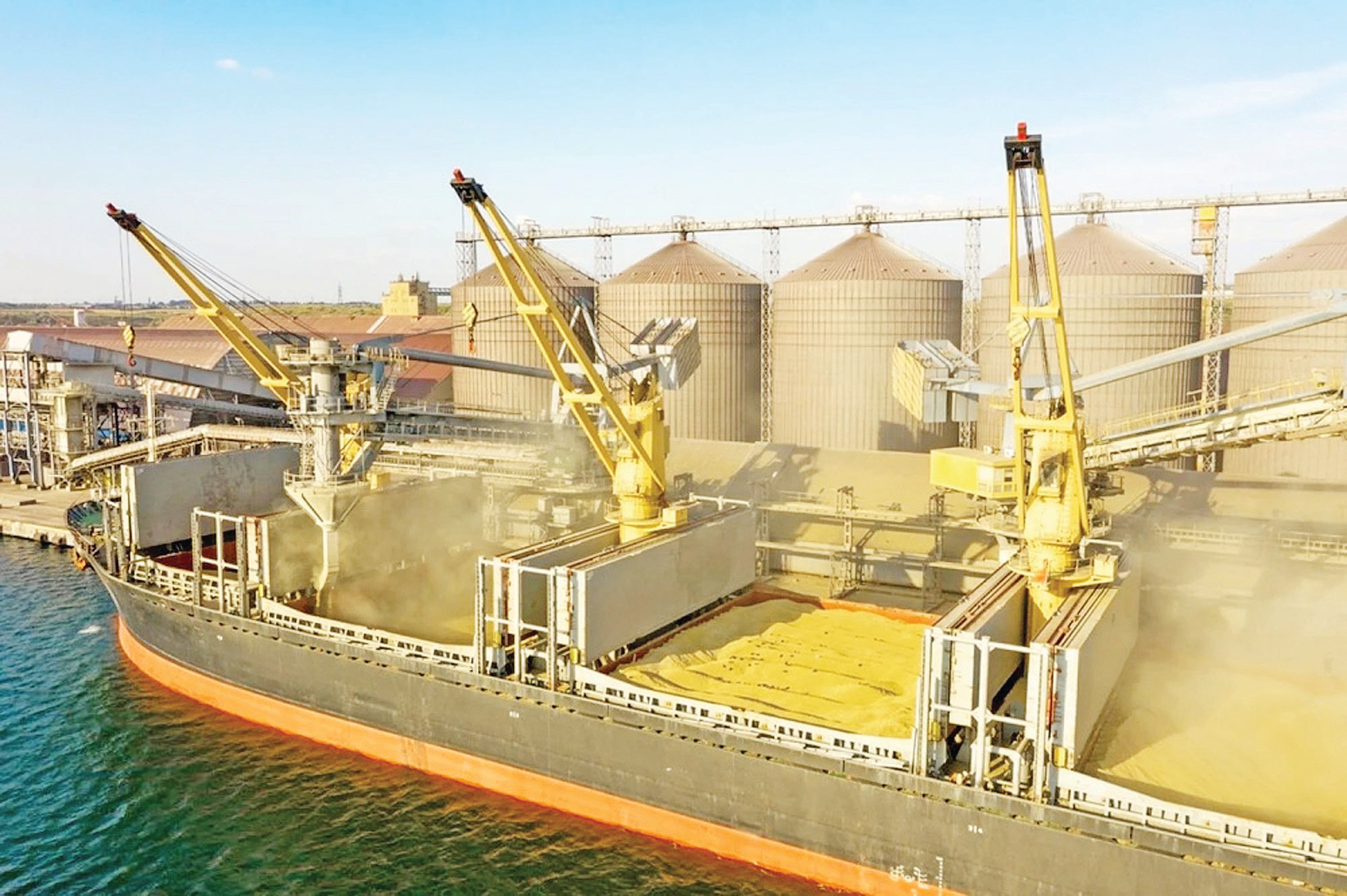 65% din exporturile de cereale ale Ucrainei, asigurate de Eurohold