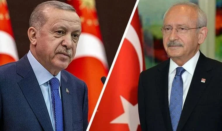 Recep Tayyip Erdoğan, președintele Turciei, și contracandidatul său, Kemal Kılıçdaroğlu
