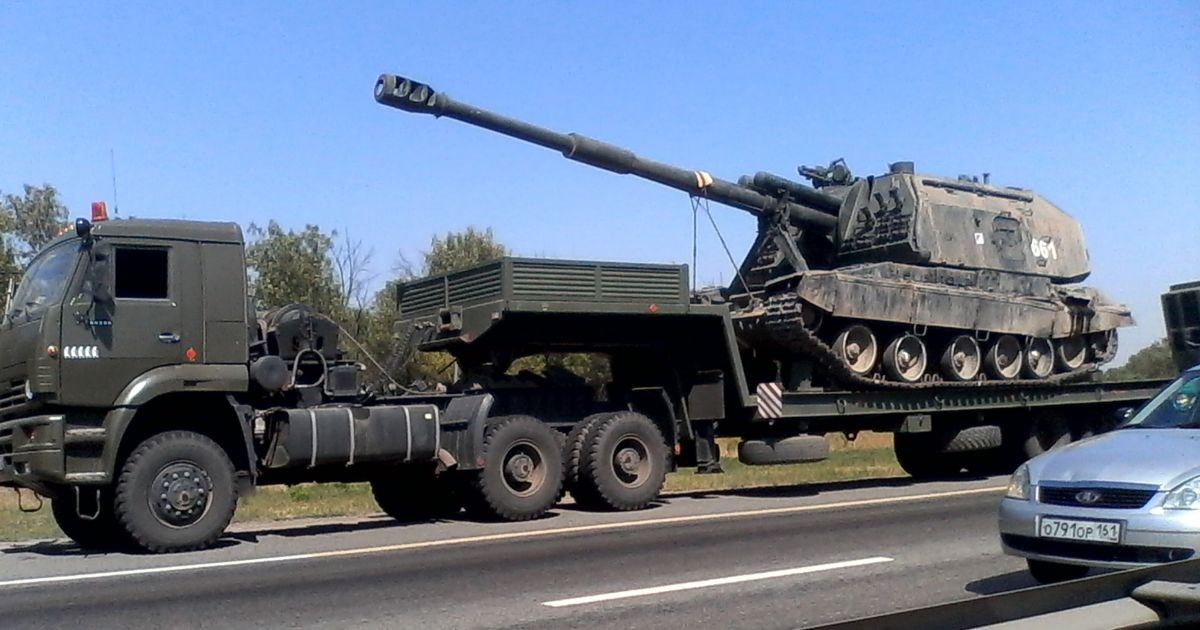 Un șofer român a fost oprit în Germania pentru că transporta ilegal un tanc