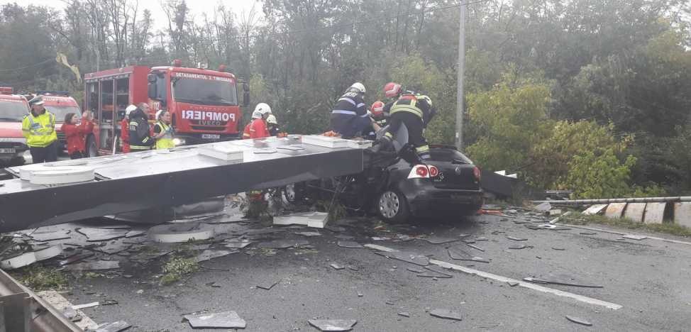 A fost finalizată ancheta din cazul porții de la intrarea în Timișoara, care s-a prăbușit omorând un tânăr de 24 de ani