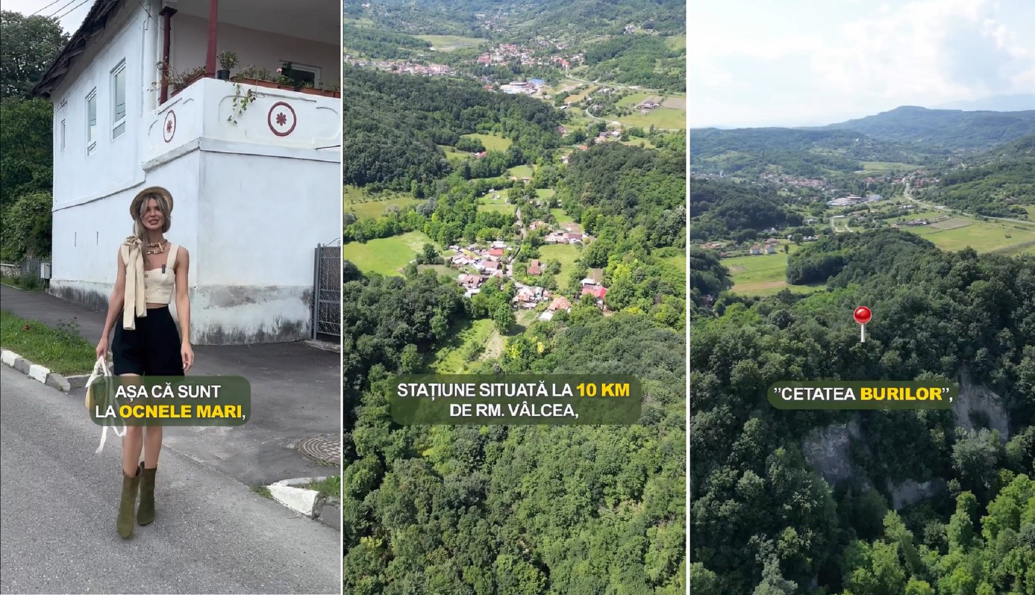 Cetatea din Vâlcea unde s-ar fi născut Burebista. Buridava, povestită de influencerița de prin părțile locului VIDEO