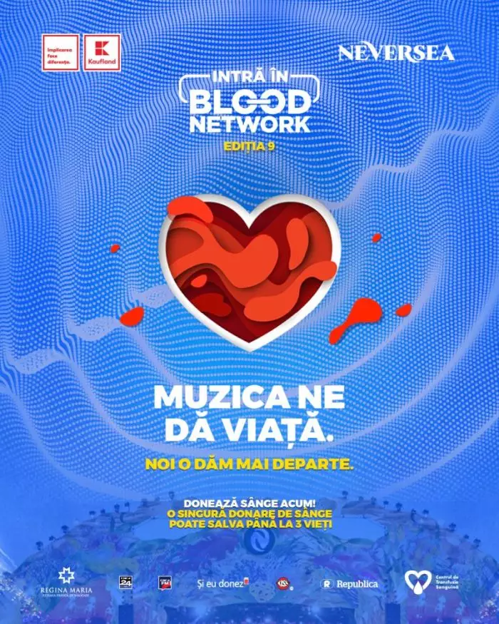 Donează sânge și intri gratuit la UNTOLD sau Neversea 2023