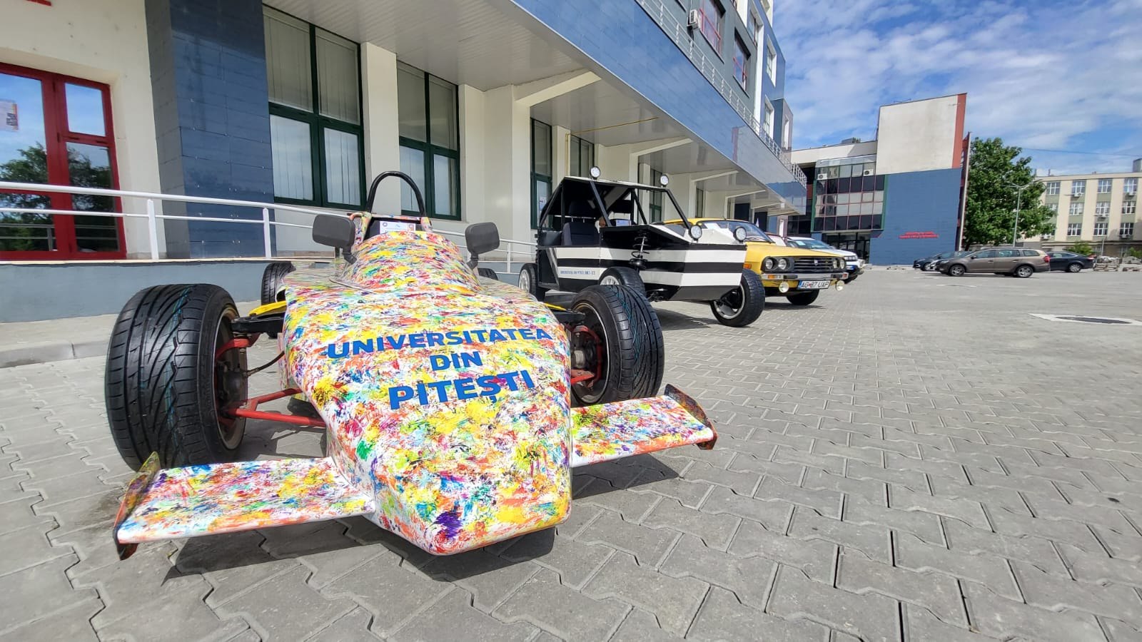 De la „Bucșă” la monopostul care a circulat în formula Easter. Student Auto Show, la Universitatea din Pitești