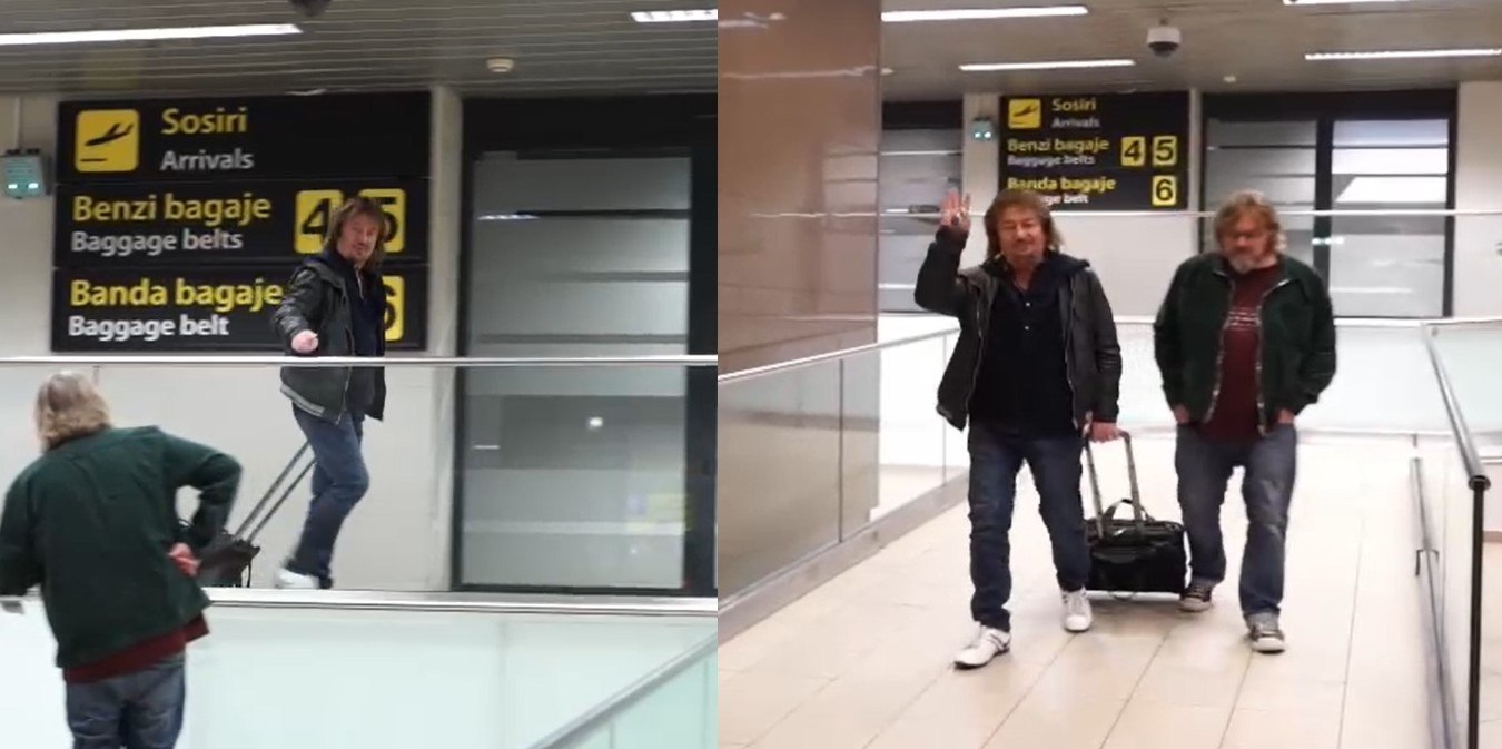 Ce a făcut Chris Norman imediat după ce a aterizat pe aeroportul Otopeni. „Sper să pot continua…” VIDEO