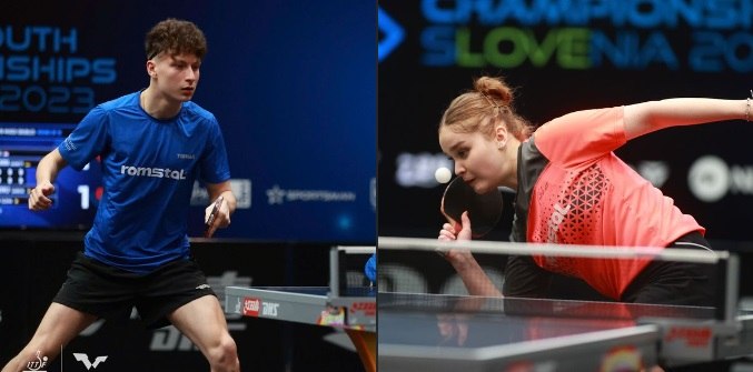 Reprezentanții României s-au calificat în optimile Campionatelor de tenis de masă pentru juniori
