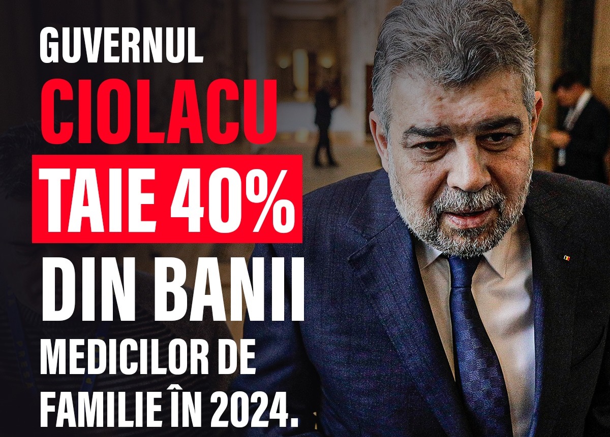 Deputatul USR Vâlcea, Lazăr Ion Marian, acuză guvernul Ciolacu că atentează grav la sănătatea românilor