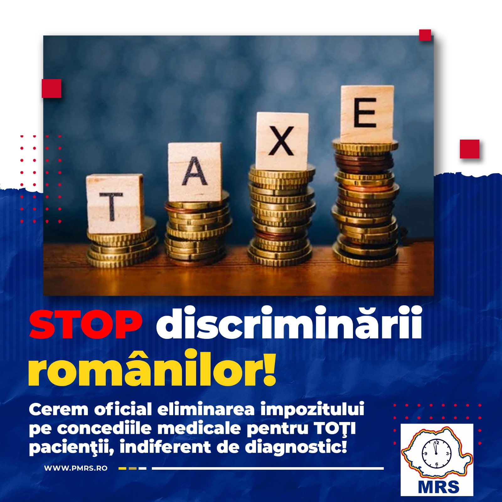 Partidul Mișcarea România Suverană acuză PSD şi PNL că se joacă alba-neagra cu sănătatea și răbdarea românilor