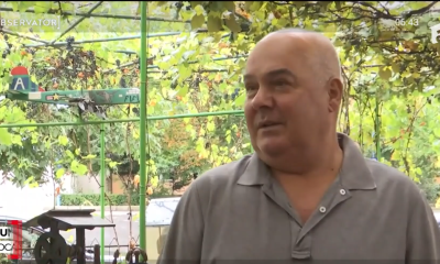 Bărbatul din Brașov care a TRANSFORMAT spațiul din fața blocului într-o GRĂDINĂ urbană, pentru relaxare