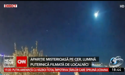 O „STEA căzătoare” de pe cer i-a panicat pe mulți români de la malul mării. Ce spun astronomii