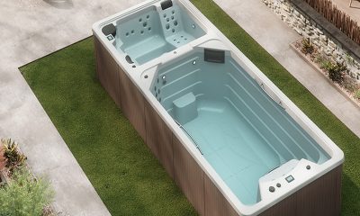 Piscina pentru spa cu jacuzzi, o oază de relaxare și distracție alături de prieteni Piscina pentru spa cu jacuzzi, o oază de relaxare și distracție alături de prieteni