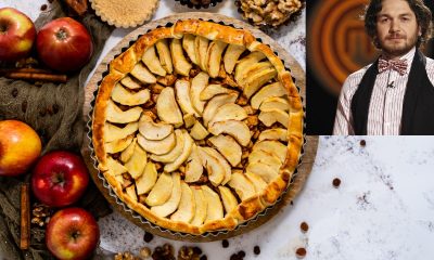 Secretul lui Florin Dumitrescu pentru cea mai bună plăcinta cu MERE! Ce ingredient folosește el pentru un plus de aromă