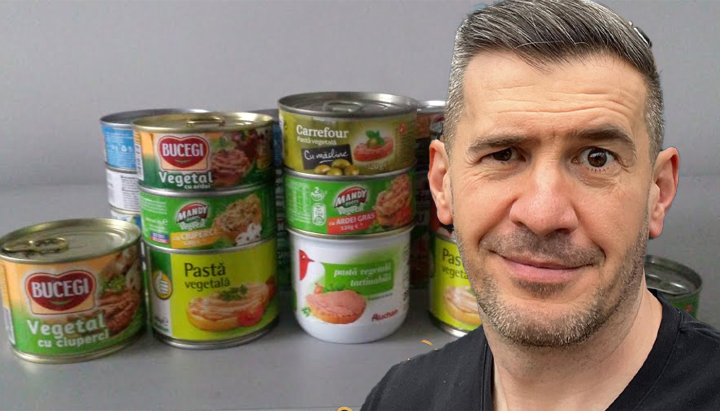 Dragoș Pătraru a aflat din ce sunt făcute, de fapt, pateurile vegetale din România: „Nu mâncați aceste mizerii!”