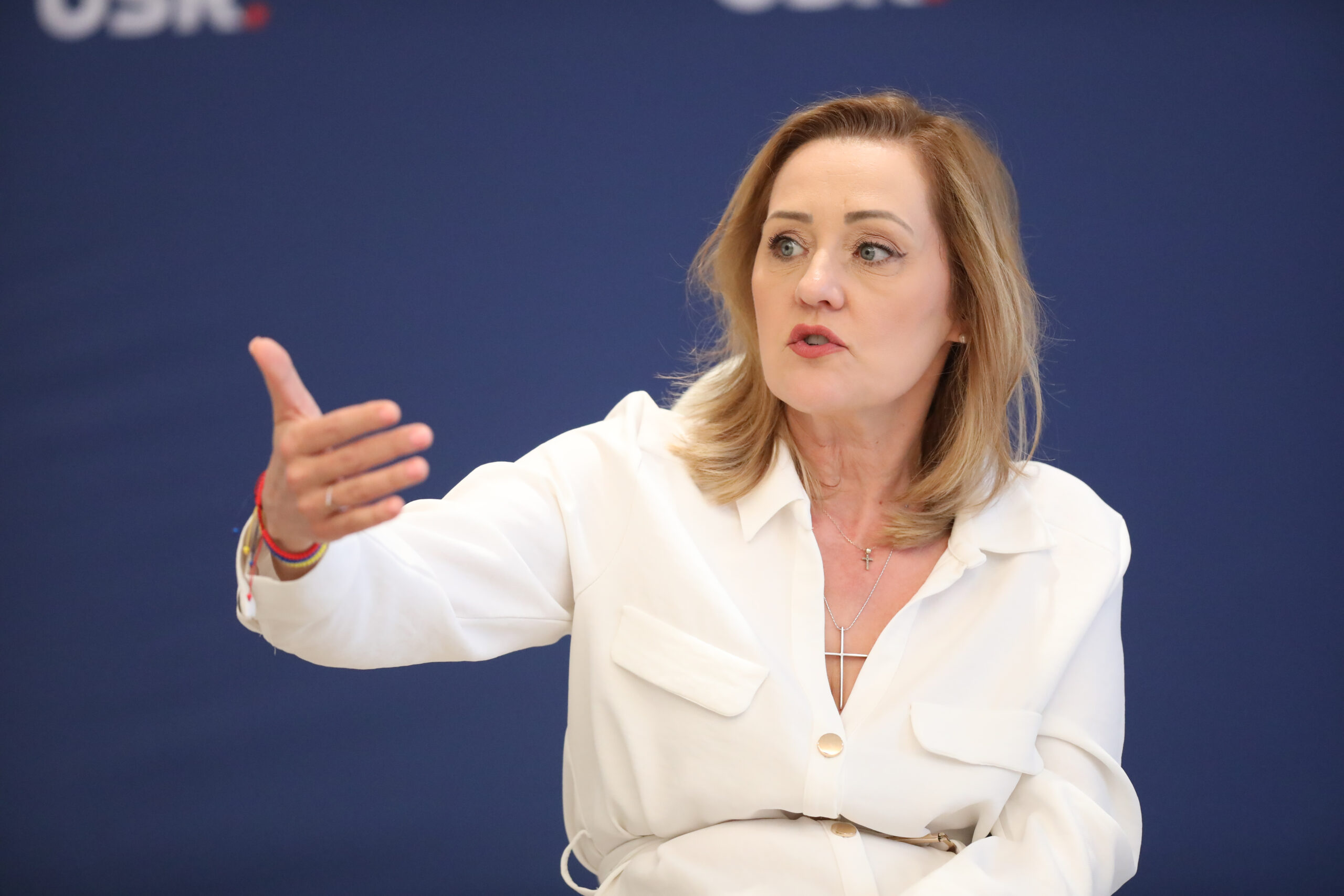 Elena Lasconi acuză PNL că o amenință „de la cel mai înalt nivel” pentru a-și retrage CANDIDATURA la prezidențiale