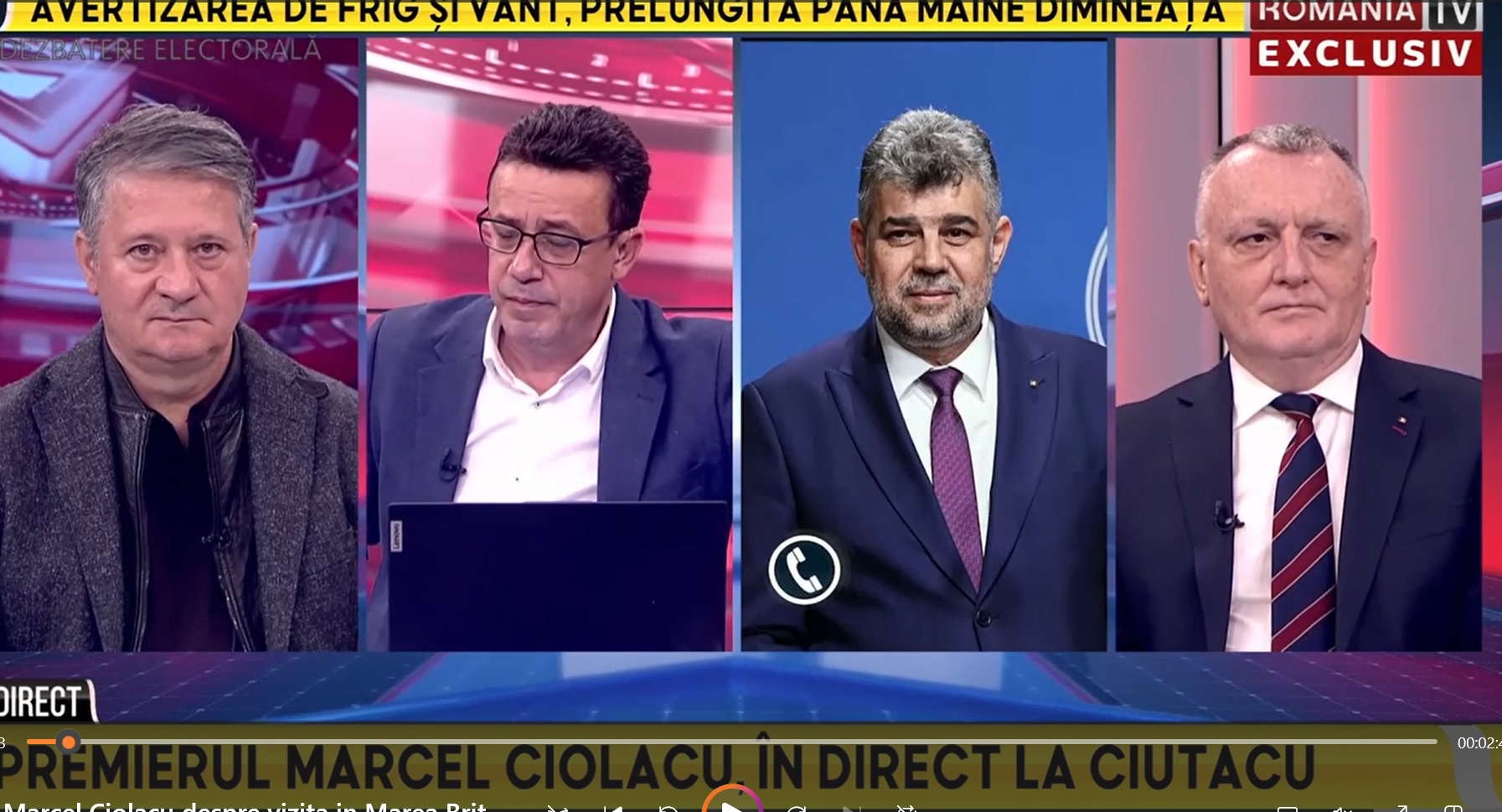 Marcel Ciolacu despre fermele de boți: „Nu sunt specialist”