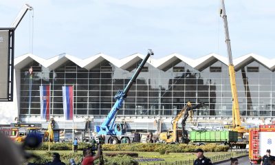 Opt persoane au murit după PRĂBUȘIREA unei copertine de beton la gara din Novi Sad