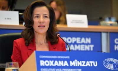 Parlamentul European a AMÂNAT confirmările pentru cei șase vicepreședinți ai Comisiei Europene, printre care și Roxana Mînzatu
