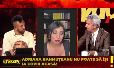 Poliția a deschis DOSAR penal pentru sechestrare în cazul copiilor Adrianei Bahmuțeanu