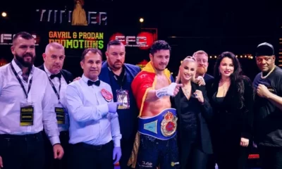 Ronald Gavril, al 6-lea român campion mondial la box profesionist. Ce a făcut iubita sa, Anamaria Prodan, imediat după victorie