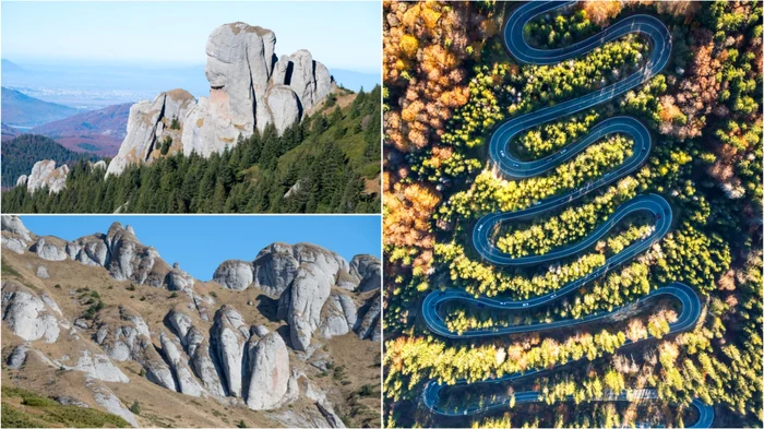 Spectaculoasa șosea în bucle din Munții Ciucaș. Drumul transcarpatic deschide calea spre „babele” masivului