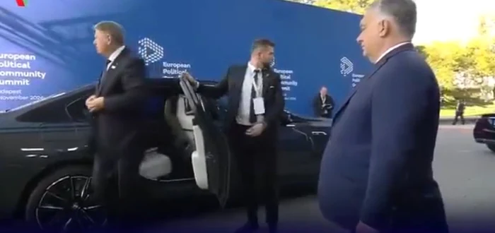 Speculaţii privind motivul pentru care Klaus Iohannis l-a tratat cu spatele pe Viktor Orban. Explicațiile poliției maghiare