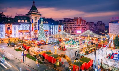 Târgul de Crăciun de la Craiova este deschis deja de o săptămână și abia se mai găsesc locuri de cazare