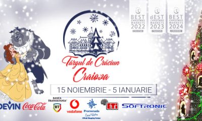 S-a deschis târgul de Crăciun din Craiova 2024