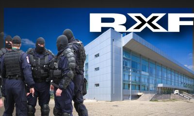 Acțiune de amploare la Sala Polivalentă, după gala RXF. Fiul lui Gigi Corsicanu, prins când amenința mai multe persoane cu un spray lacrimogen