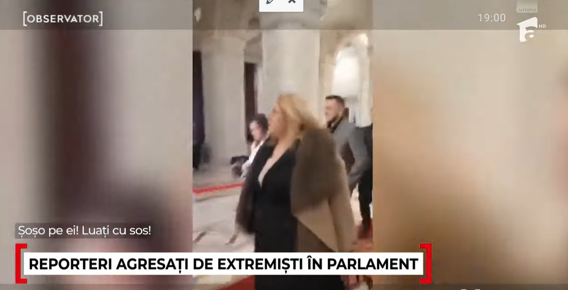 CNA sesizează Parchetul General cu privire la AGRESIUNEA Dianei Şoşoacă asupra Presei